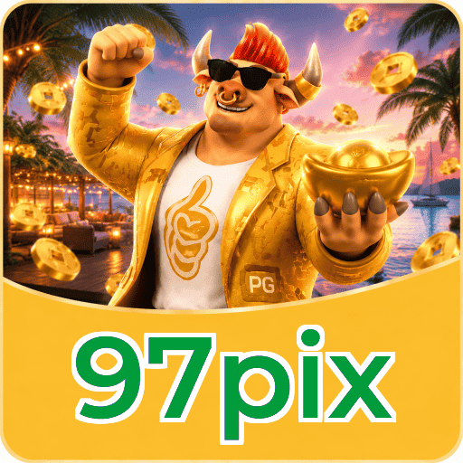 97pix Logo - Bônus com Rollover Justo